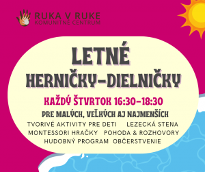 Letné Herničky-Dielničky v Ruke